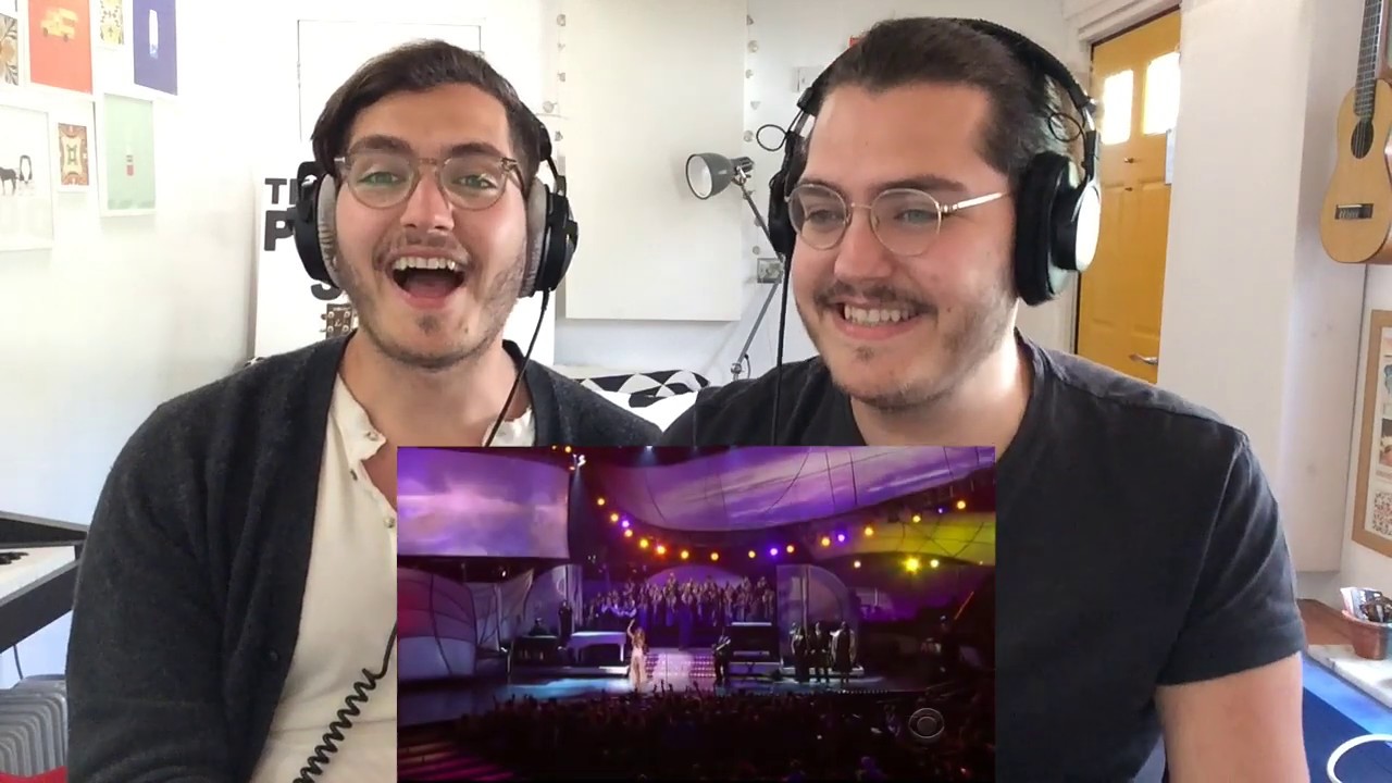 Twin Musicians REACT - Mariah Carey - We Belong Together / Fly Like A Bird (Live at the Grammy's)