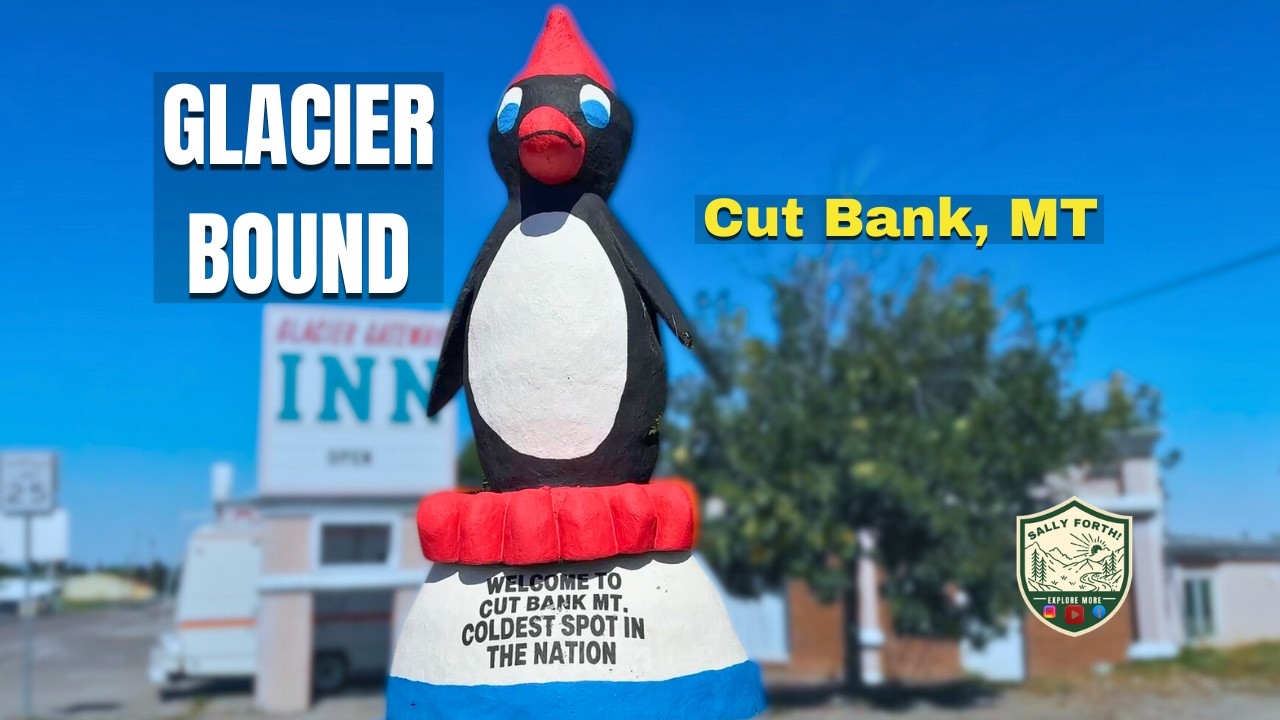 Montana Mountain Drive: The Penguin Statue That Stopped Us Cold