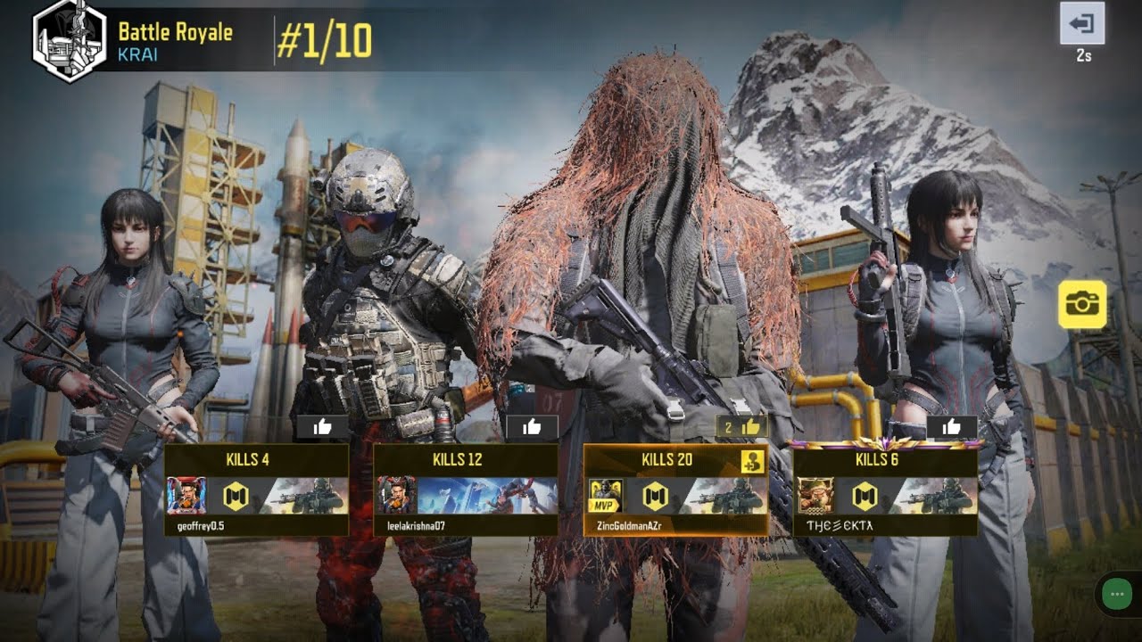 Call of duty mobile game krai mode 