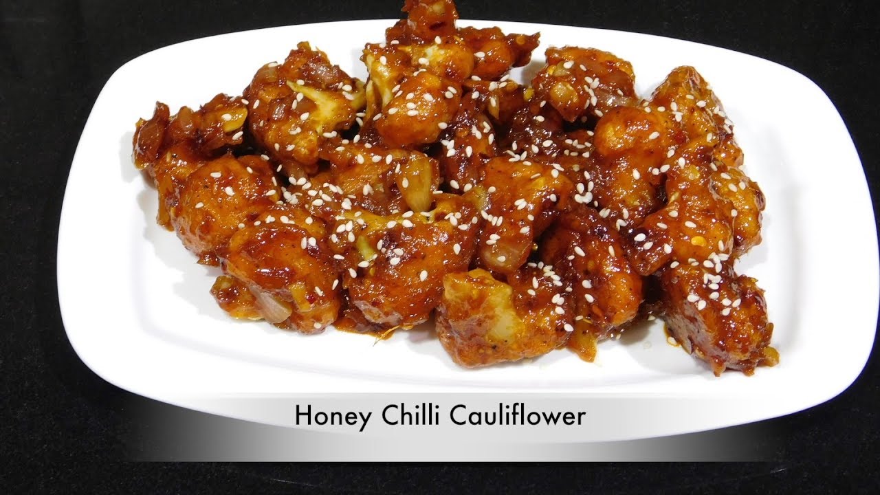 Honey Chilli Cauliflower Restaurant Style | How to Make Honey Chilli Gobi at Home