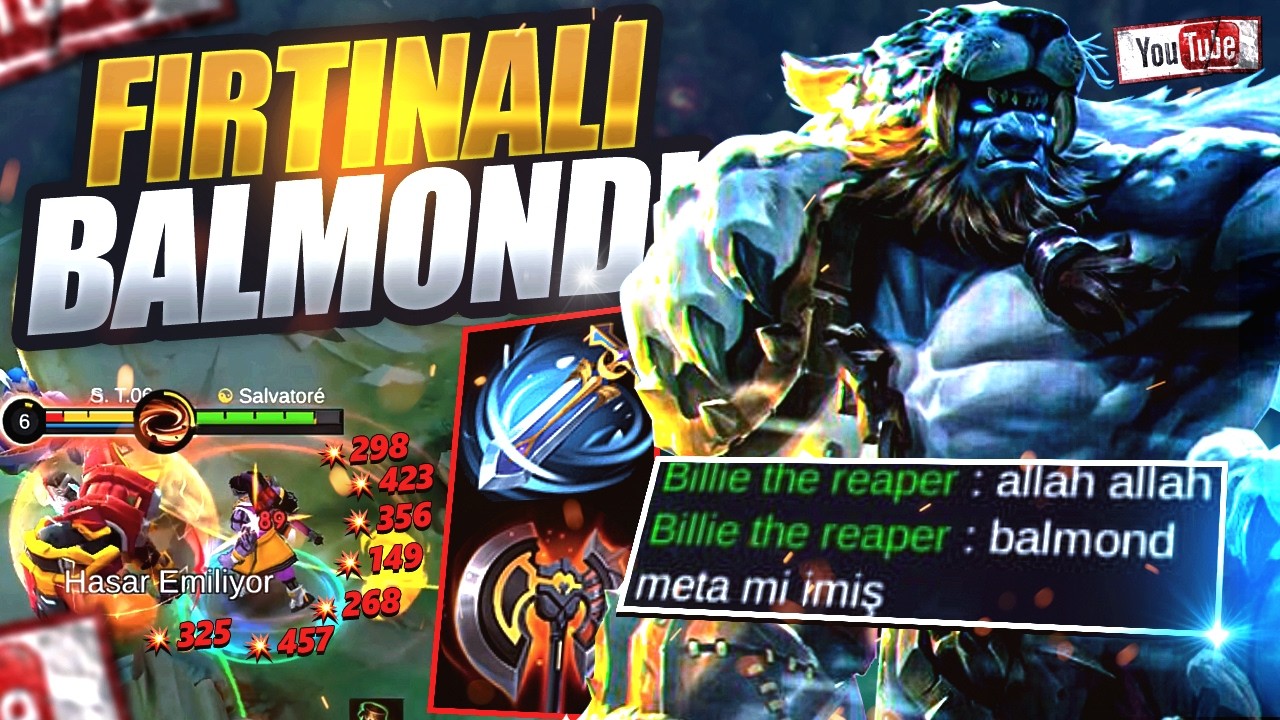 🔥🔥🔥 OHAAA!! (FIRTINALI BALMONDU) TÜM MLBB GÖRMELİ!! DÖNERKEN KRİTİK ATIYOR! | SALVATORE MLBB