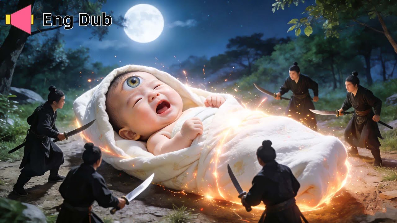 The abandoned baby turns out to be a god reincarnated, his divine power shocks all
