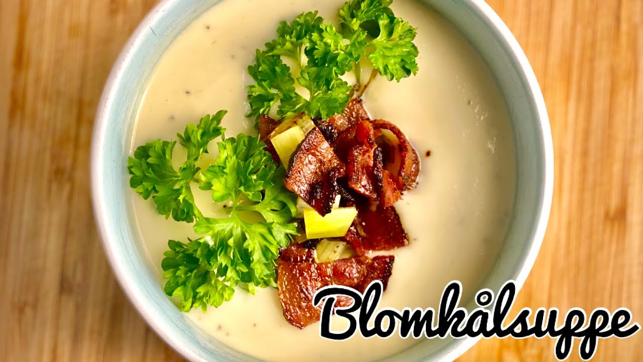 Hvordan lage Blomkålsuppe?