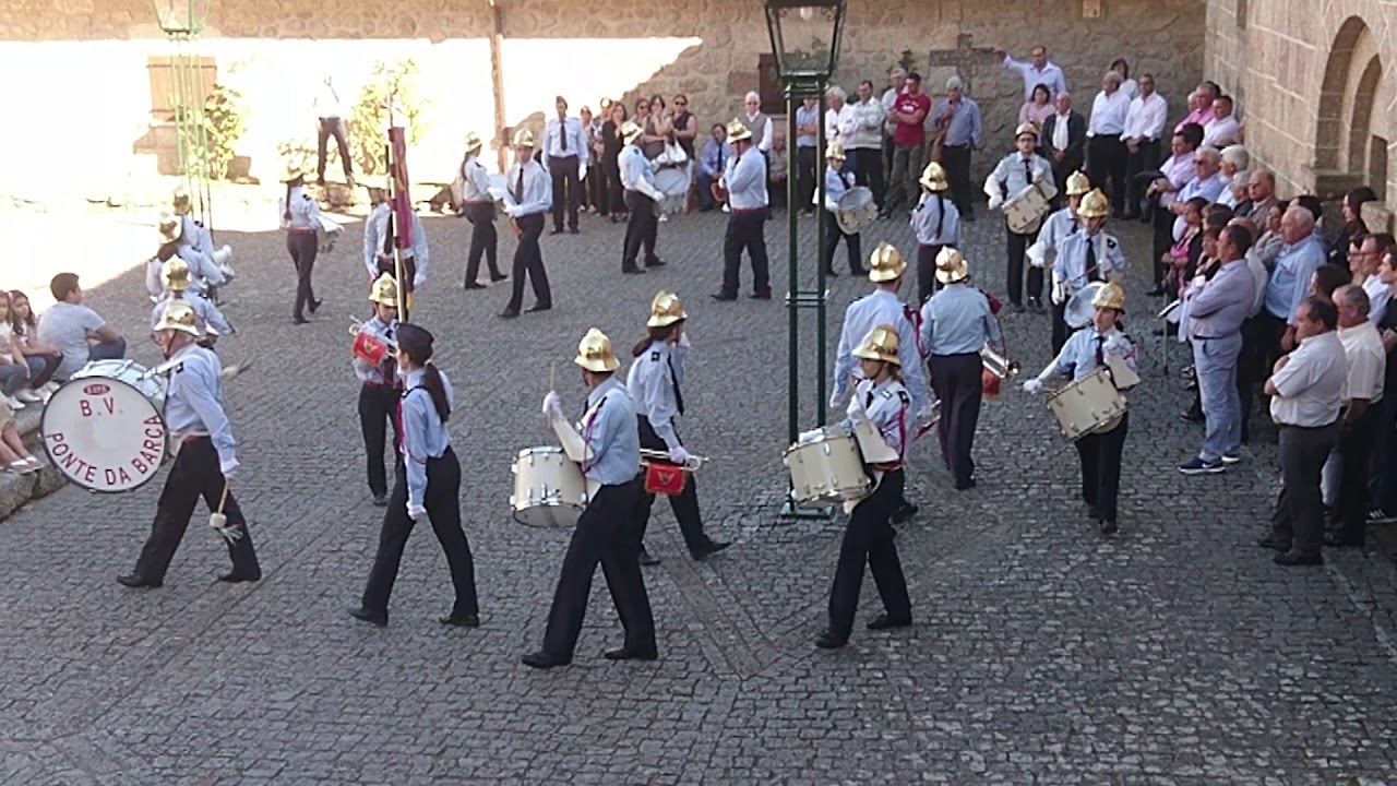Fanfarra dos B.V. Ponte da Barca em Igreja de S. Martinho de Crasto 10/2018
