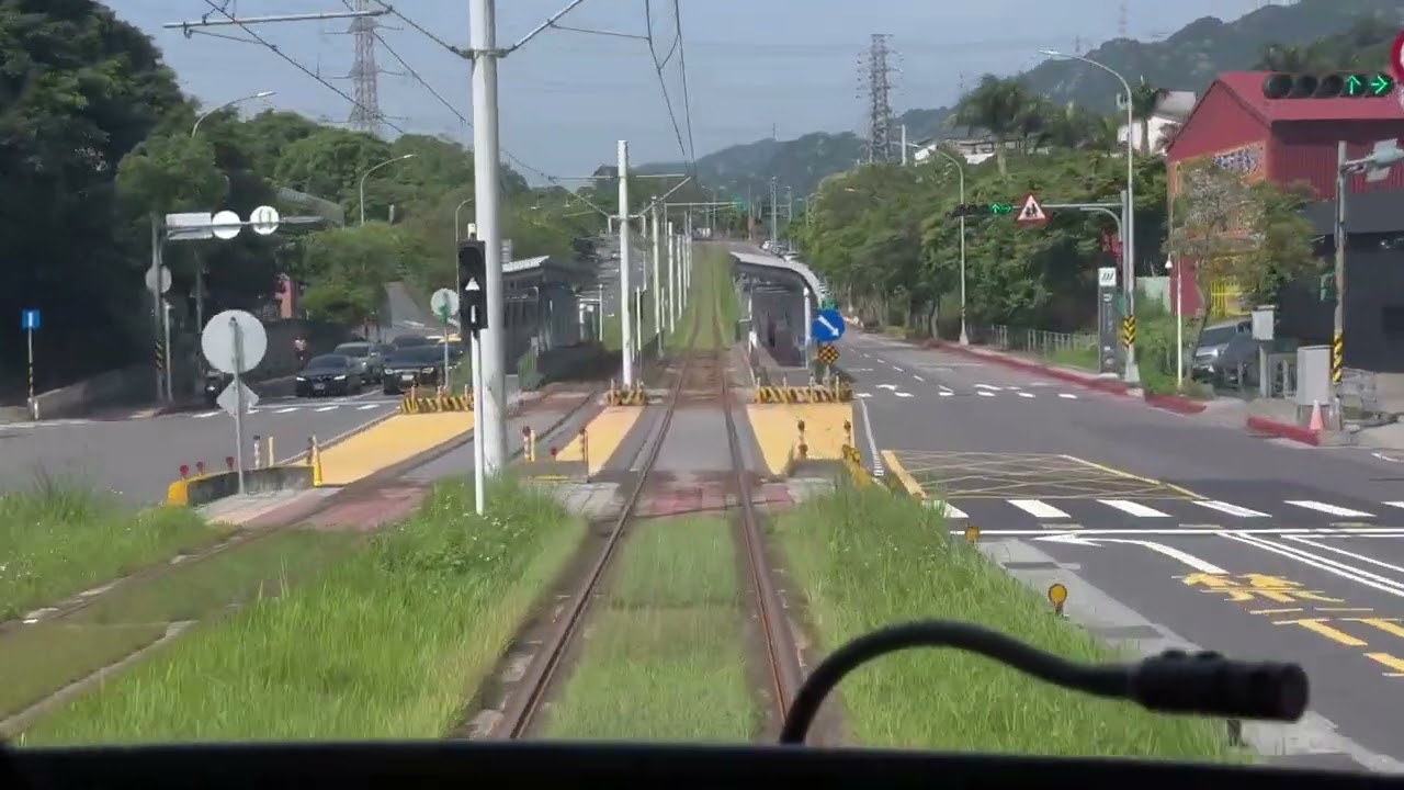 新北捷運 安坑輕軌 安坑機廠都市農園平台 開放日 十四張站-安坑輕軌機廠 路程景