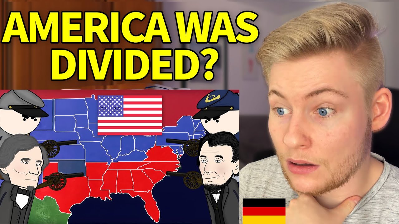 GERMAN reacts to Oversimplified CIVIL WAR Part 1