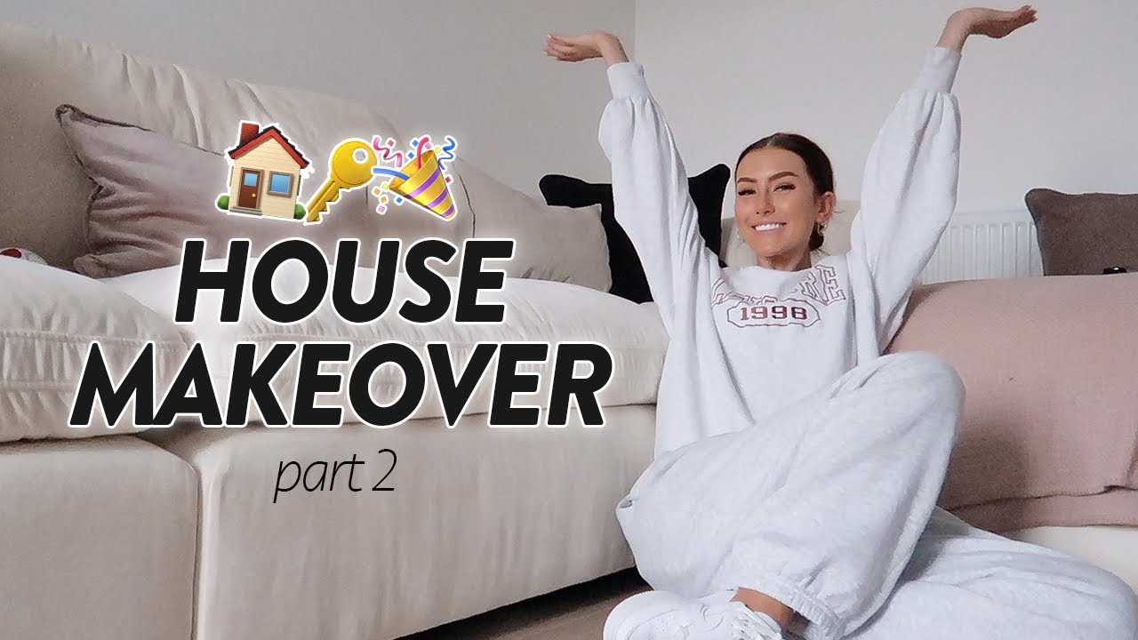 HOUSE MAKEOVER PART 2! new sofa & starting work on the bedrooms! | Hannah Renée