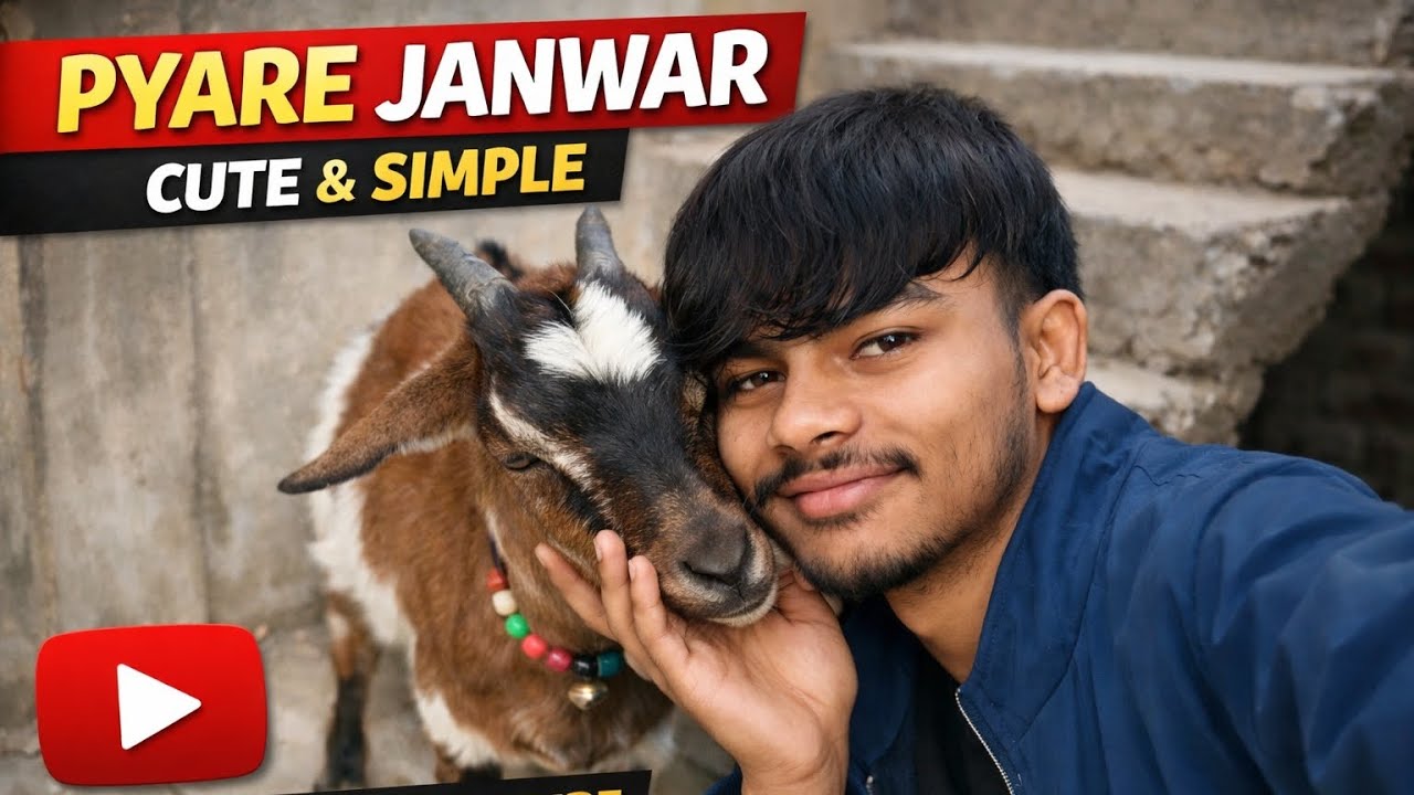 गांव में प्यारे-प्यारे जानवर 🐐 | Cute Village Animals ❤️