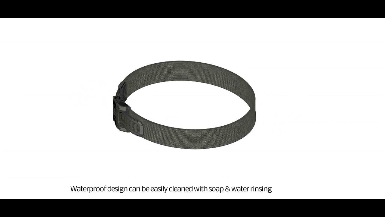 EDC belt with ratcheting buckle and SCUBA webbing