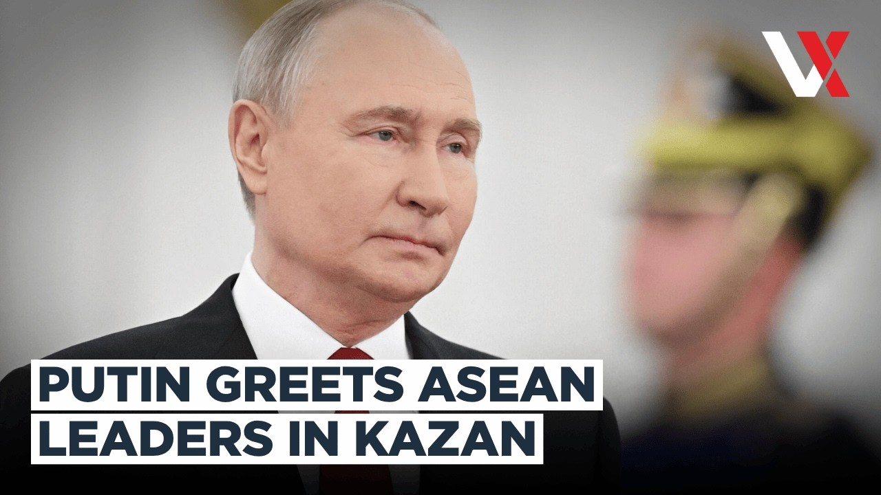Putin Welcomes ASEAN Leaders To Kazan | Russia Hosts Major Regional Summit | VERTEX
