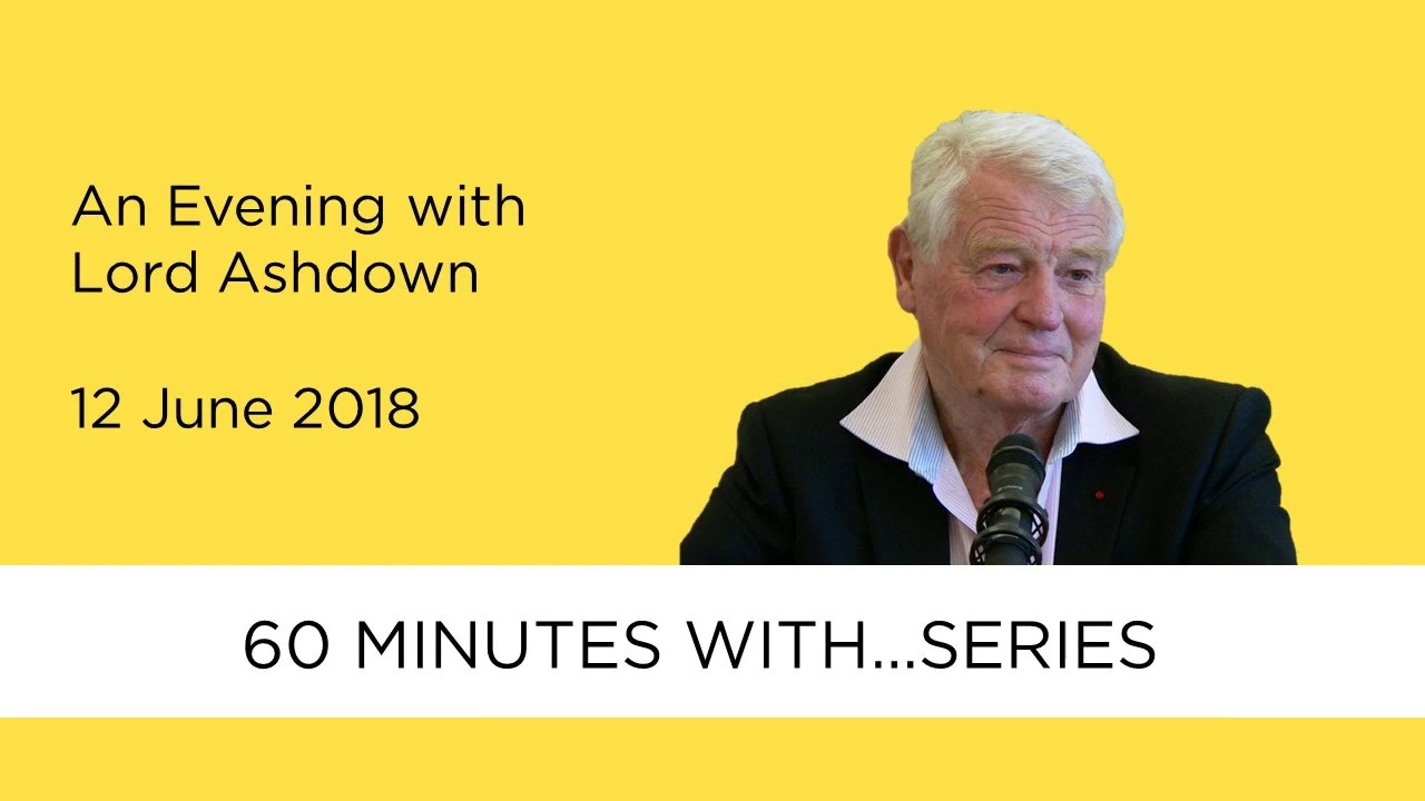 An Evening with Lord Ashdown