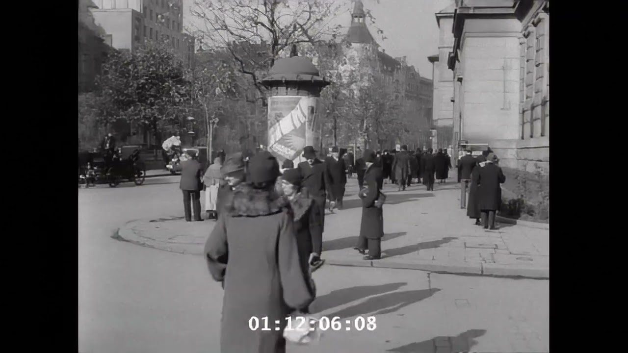 WARSZAWA 1936 Julien Bryan - UPSCALE 4K/60FPS
