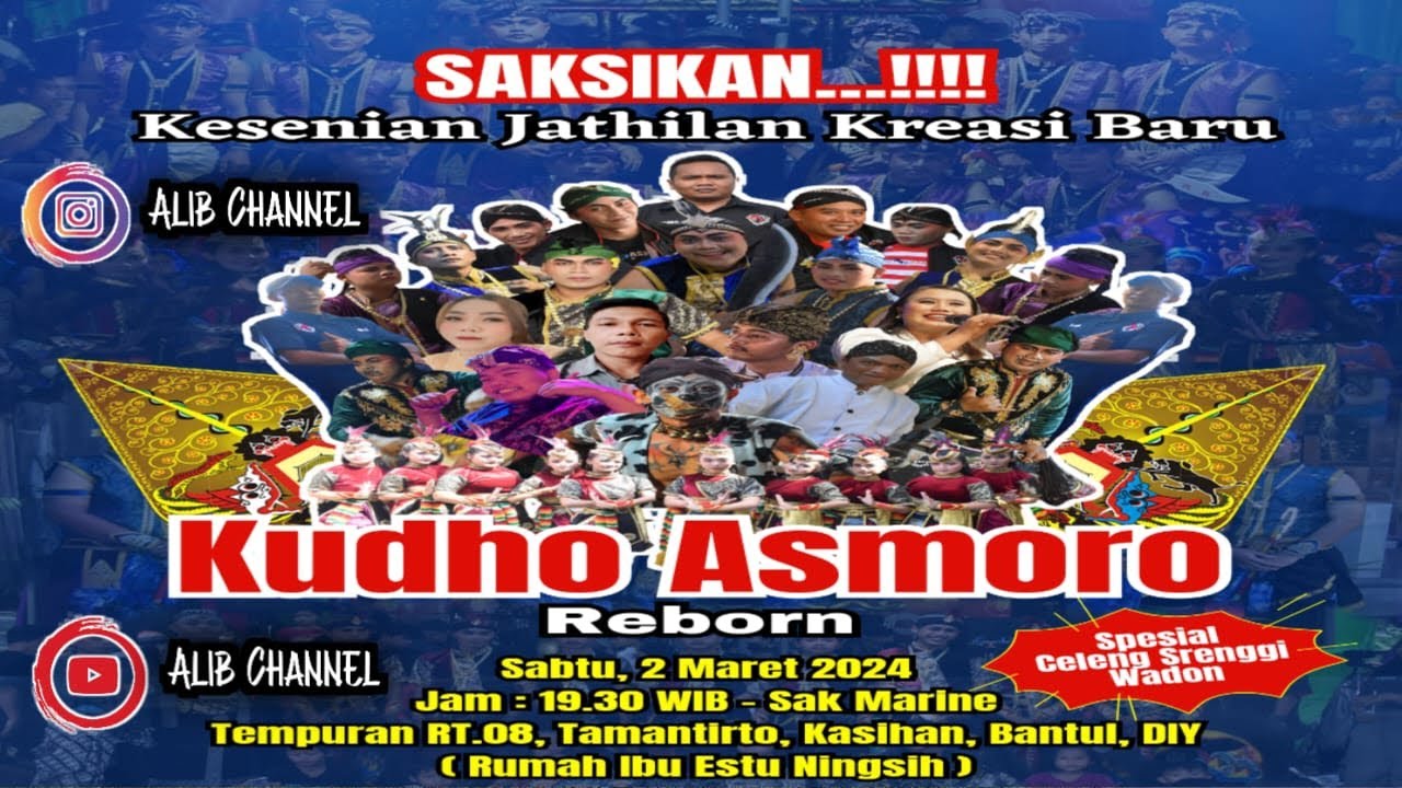 🔴#Live KUDHO ASMORO REBORN  - LOKASI TEMPURAN RT 08 TAMANTIRTO KASIHAN BANTUL - DANANG PRO