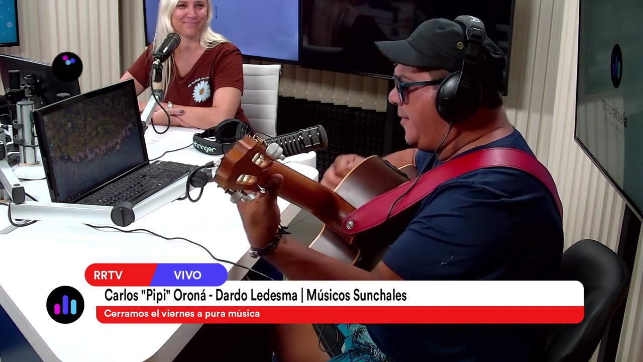 Cerramos el viernes a pura música con el músico de Sunchales Carlos 