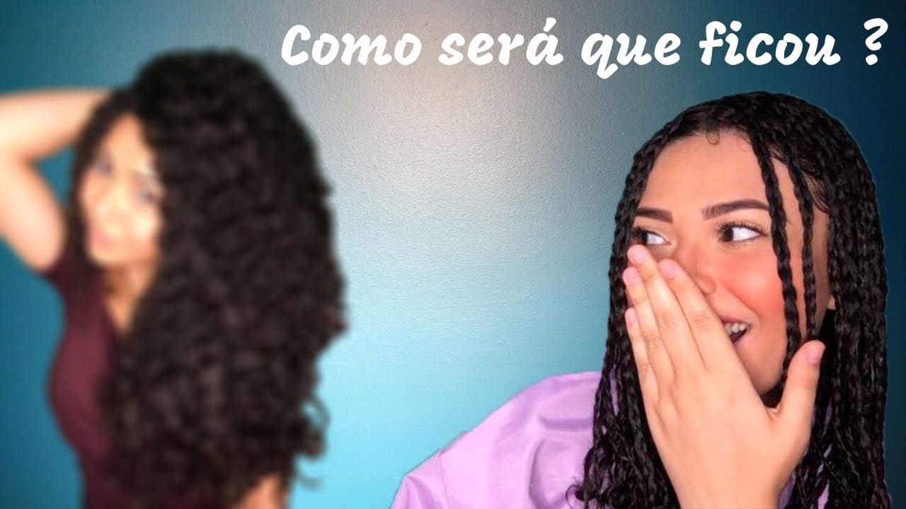 Fiz TRANÇAS no meu CABELO TODO e depois TIREI!! *me surpreendi* 😱