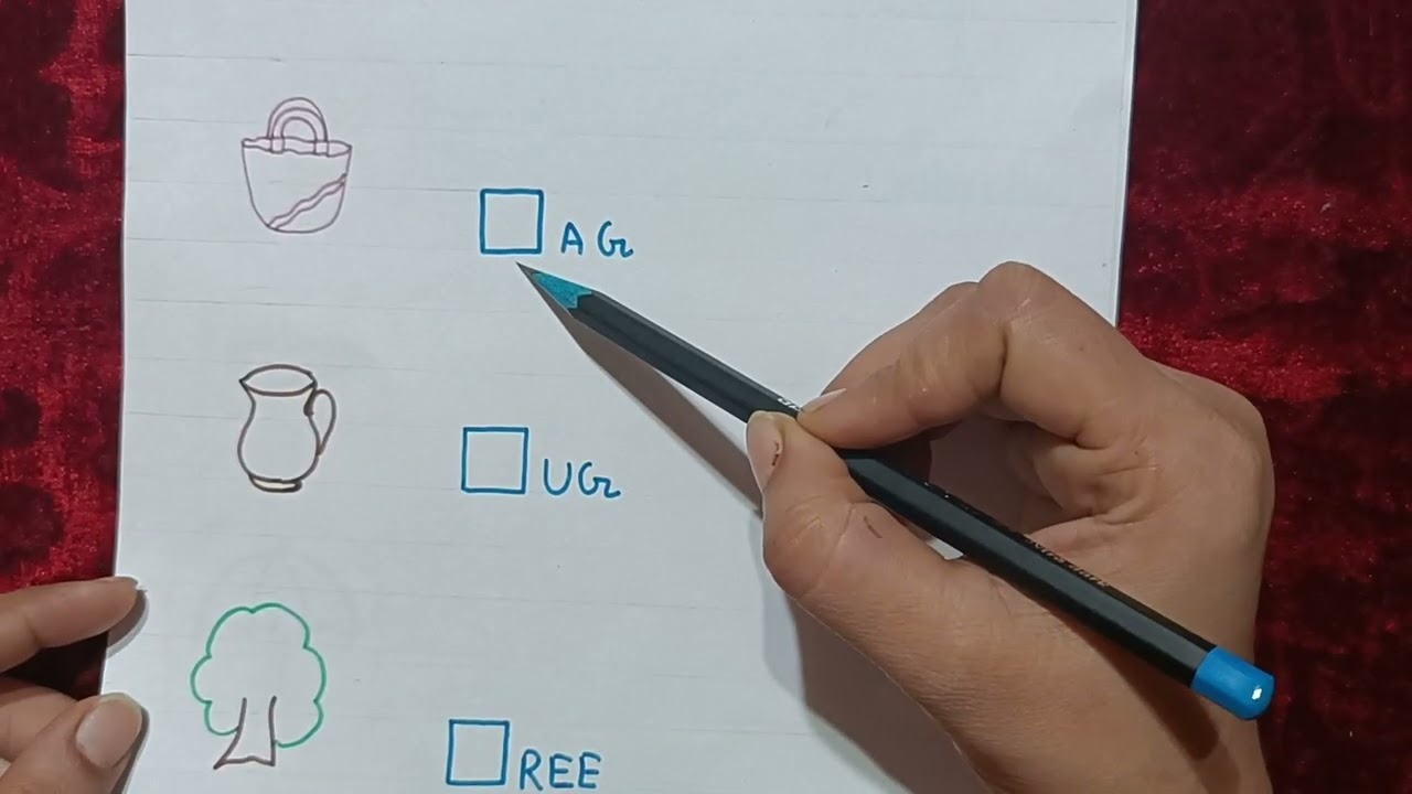 Lkg English Half Yearly Exam Paper || Half Yearly Exam English Paper for Lkg ||