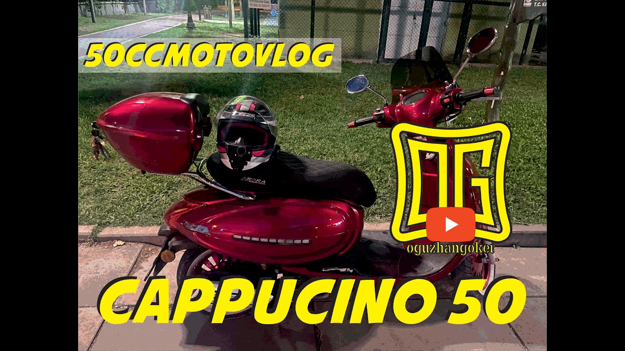 50cc ile Turluyoruz 🚦 | Arora Cappucino 50 ile Keyifli Motovlog
