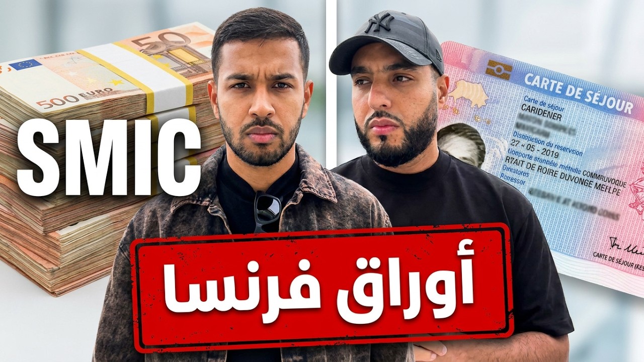 كيف تحصل على أوراق الإقامة في فرنسا بسهولة؟ هل SMIC يكفي للعيش الآن؟ 😱
