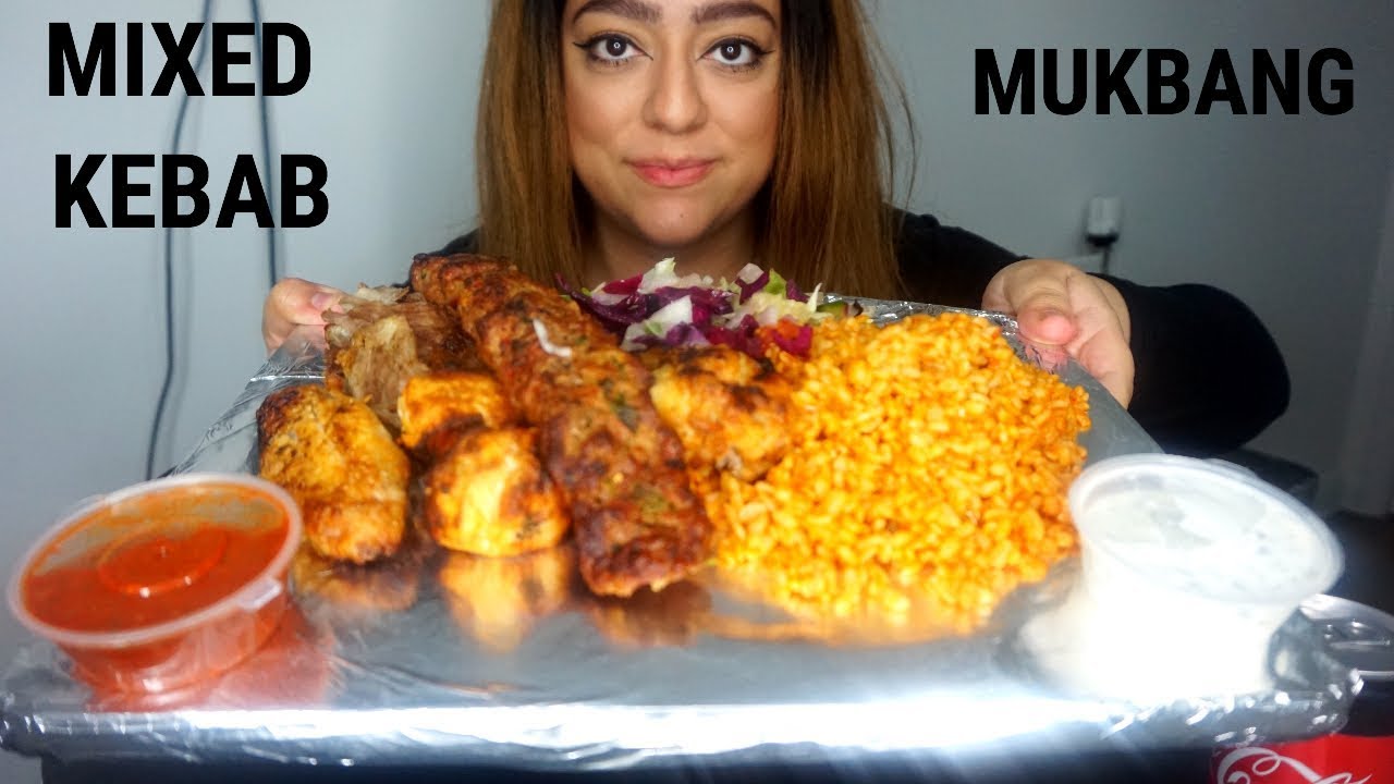 MIXED KEBAB MUKBANG | NO TALKING | SMACKING SOUNDS