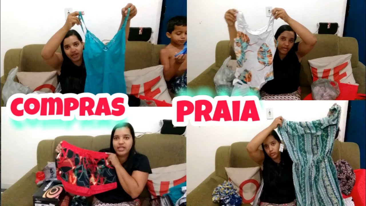 COMPRAMOS ROUPAS DE PRAIA + COMPRINHAS EM JEQUIÉ E IPIAU