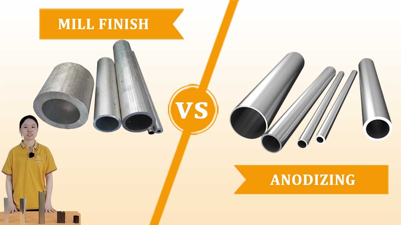 Mill finish VS Anodizing Aluminum #wellste
