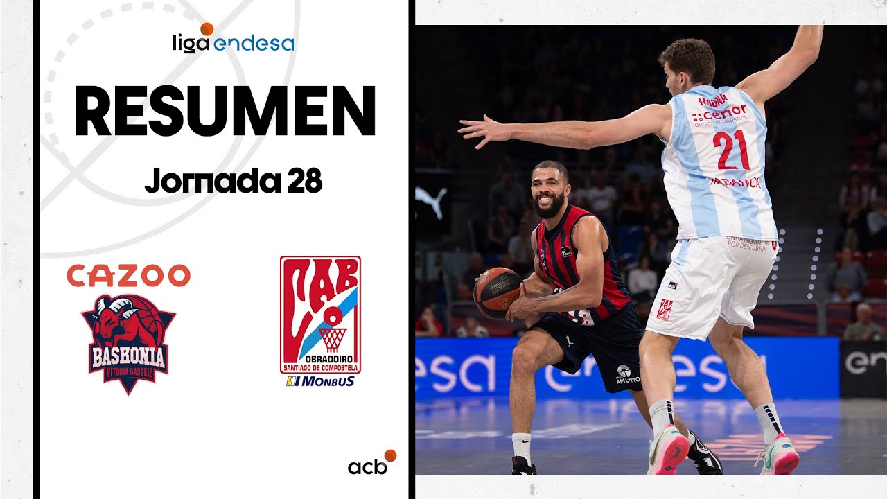 Cazoo Baskonia - Monbus Obradoiro (110-94) RESUMEN | Liga Endesa 2022-23