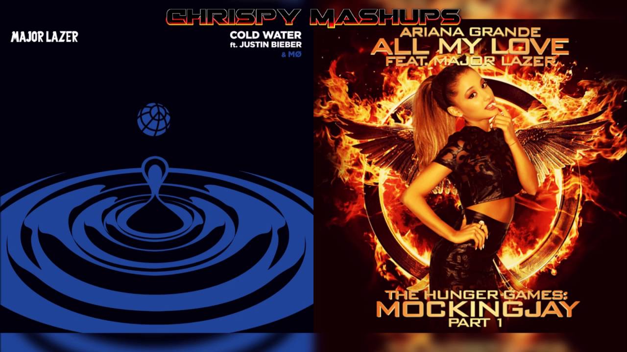Major Lazer Ft. Justin Bieber, Ariana Grande & MØ - Cold Water / All My Love Mashup