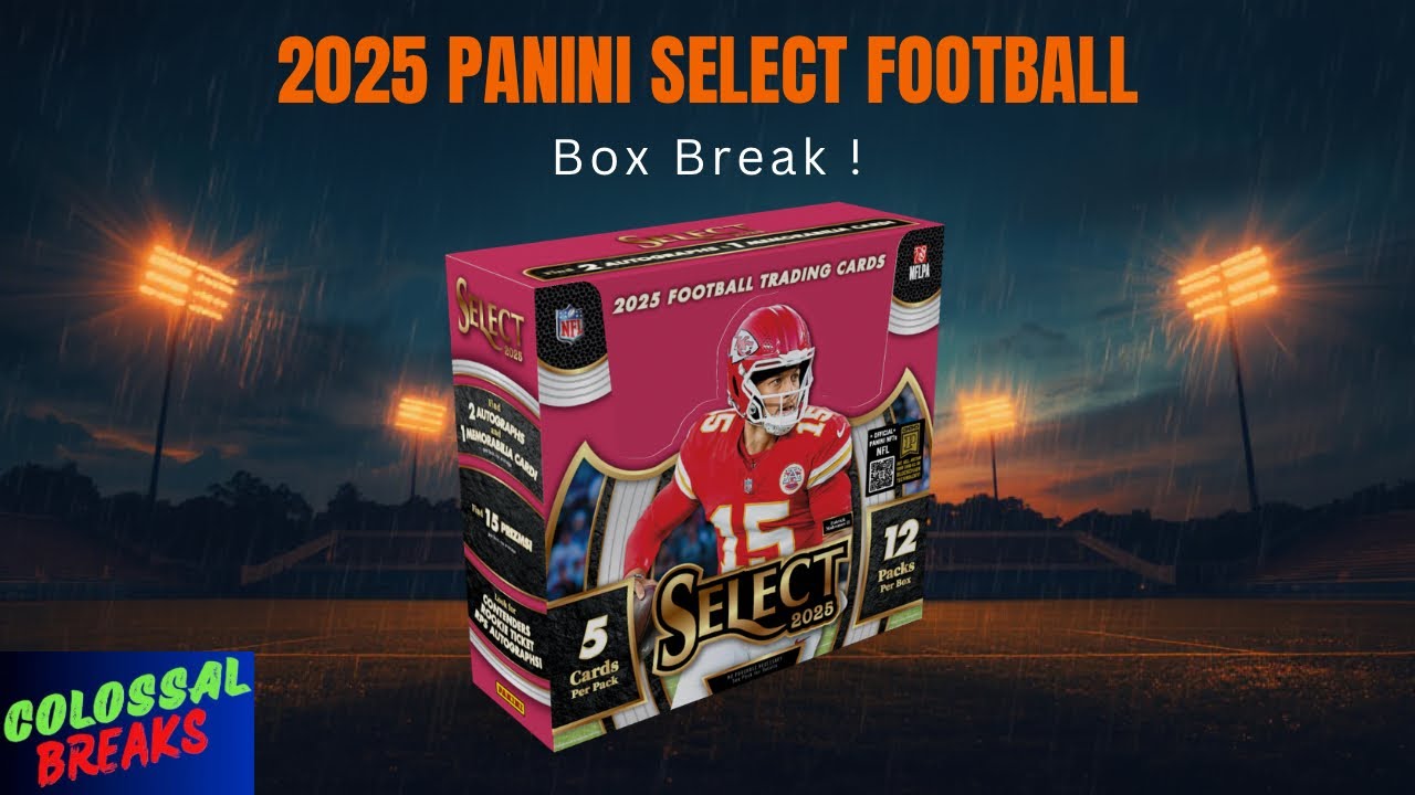 2025 Panini Select Football 🏈 Box Break #panini #football #nfl 