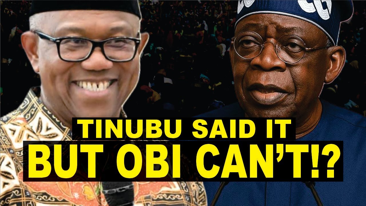 Peter Obi & Tinubu Said Same Thing About Rehabilitating People But Guess Who They're Calling Out