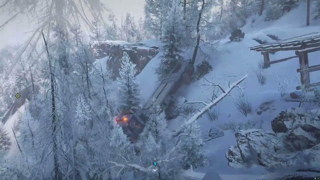 SnowRunner CZ STREAM: AMUR HC 155 Záchranné lano, Osobní službička,...