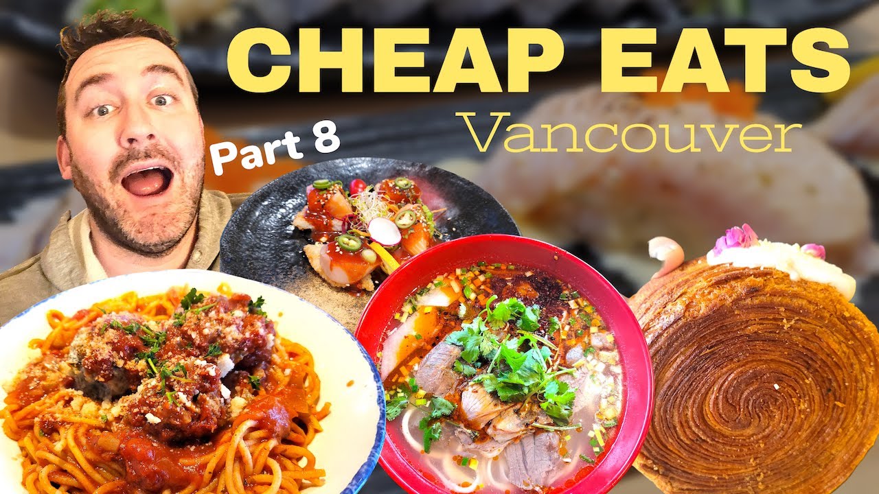 CHEAP EATS VANCOUVER Part 8!! Hand Pulled NOODLE MASTERS + New Croissant Trend??