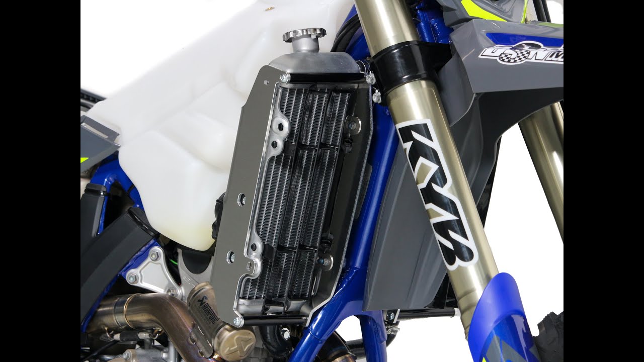 Radiator braces / Protections de radiateurs Sherco SEF300 - AXP Racing