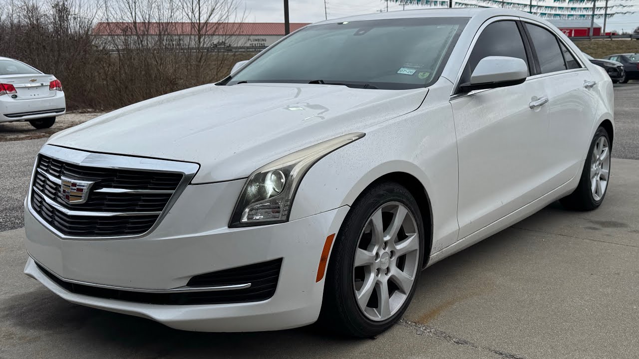 Мы получили этот Cadillac ATS 2016 года выпуска с пробегом 91 000 км из Техаса, который должен бы...