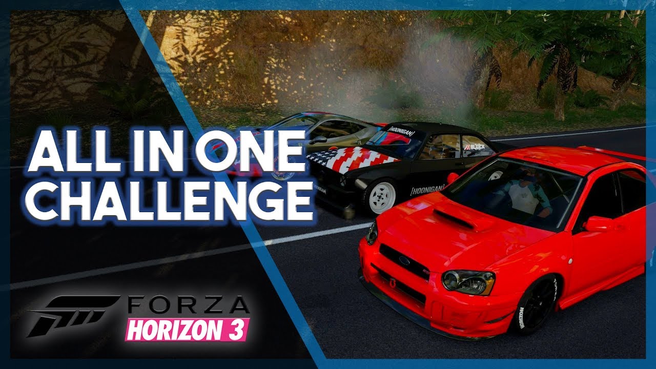 Forza Horzion 3 | Best All in One Car Challenge! (Build & Races)