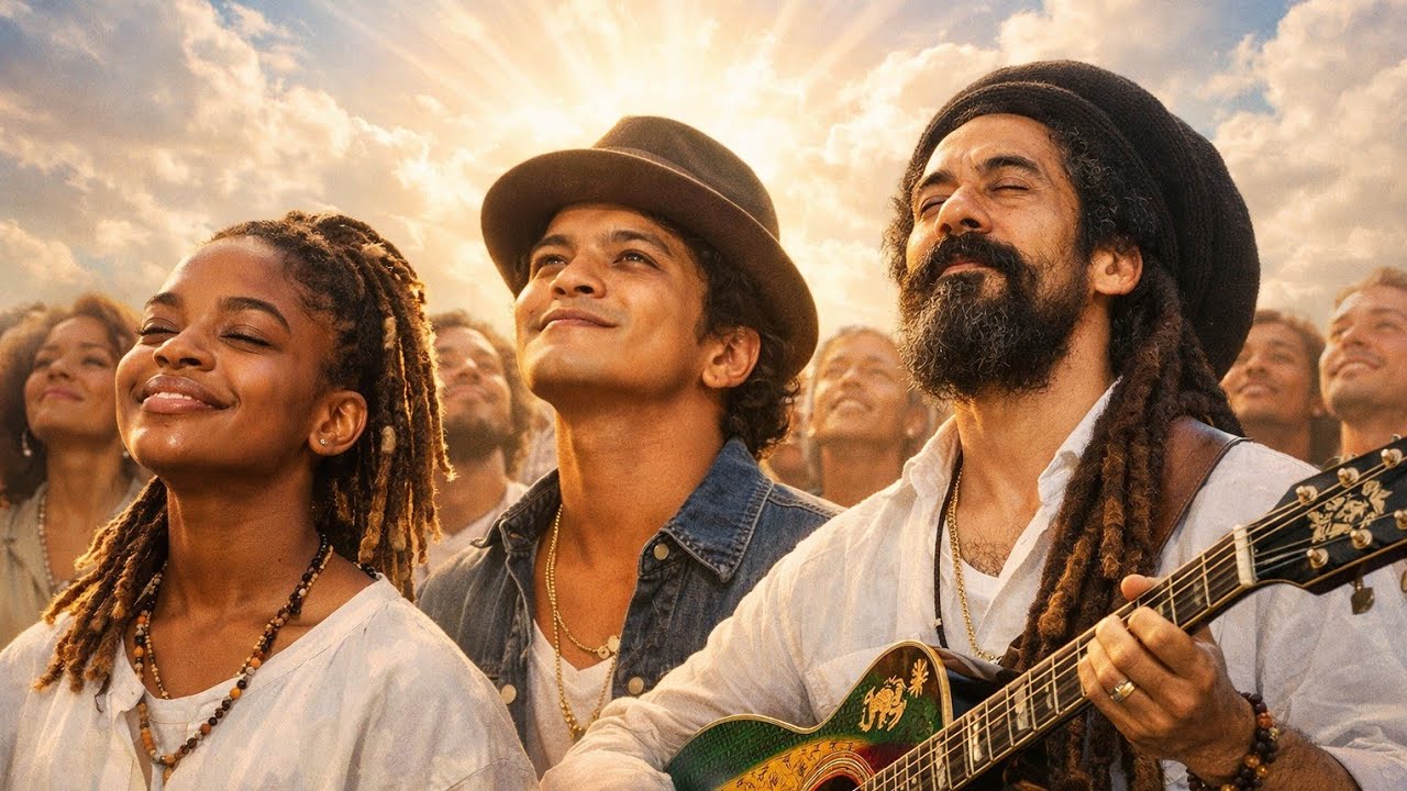«Он грядёт» – вдохновляющая госпел-музыка от Koffee, Damian Marley и Bruno Mars.