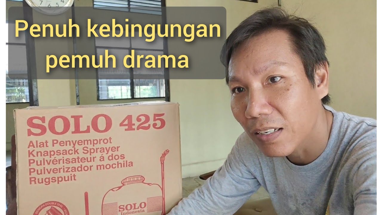 Unboxing Review Semprot Rumput Solo 425 Manual