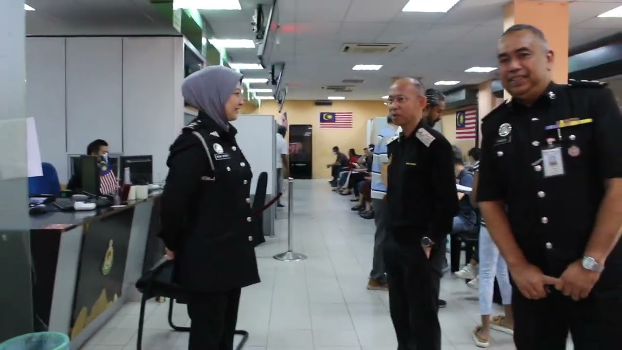 [Imigresen TV] Lawatan Mengejut TKPK Ke Pejabat Imigresen Cawangan Kelana Jaya
