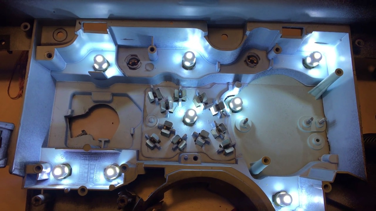 86 Monte SS Gauge Lights LED