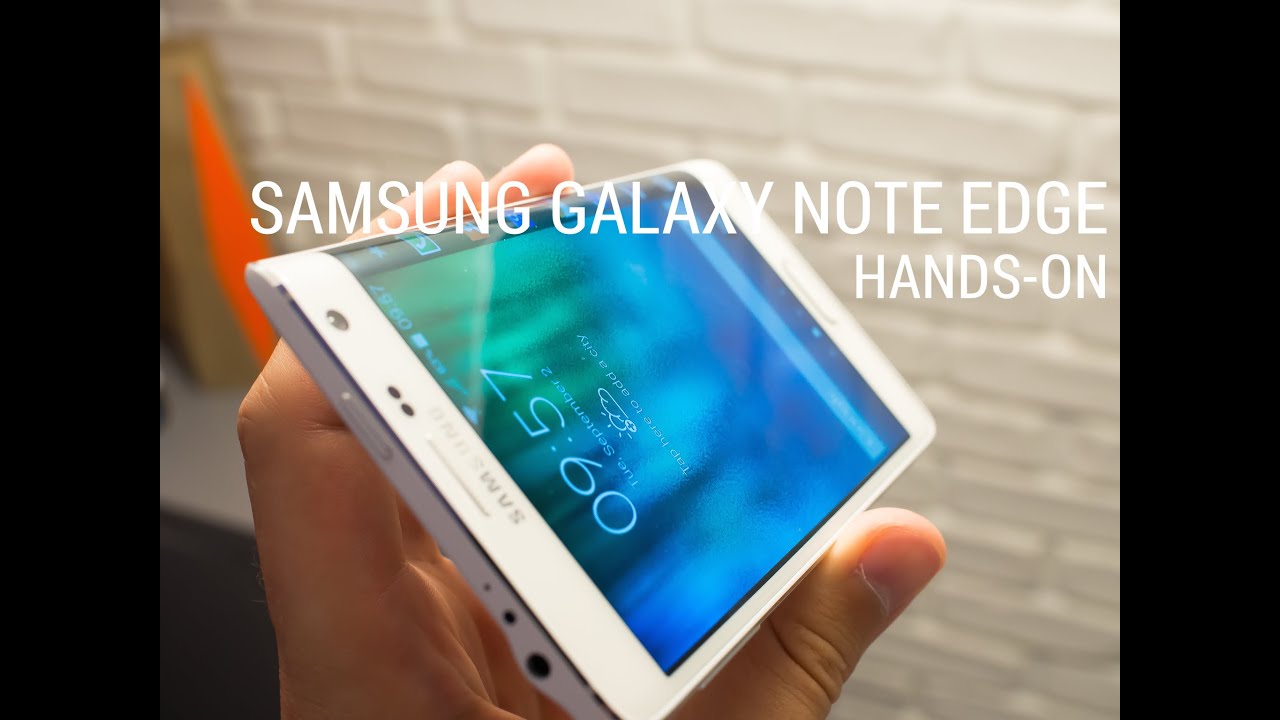 Samsung Galaxy Note Edge hands-on