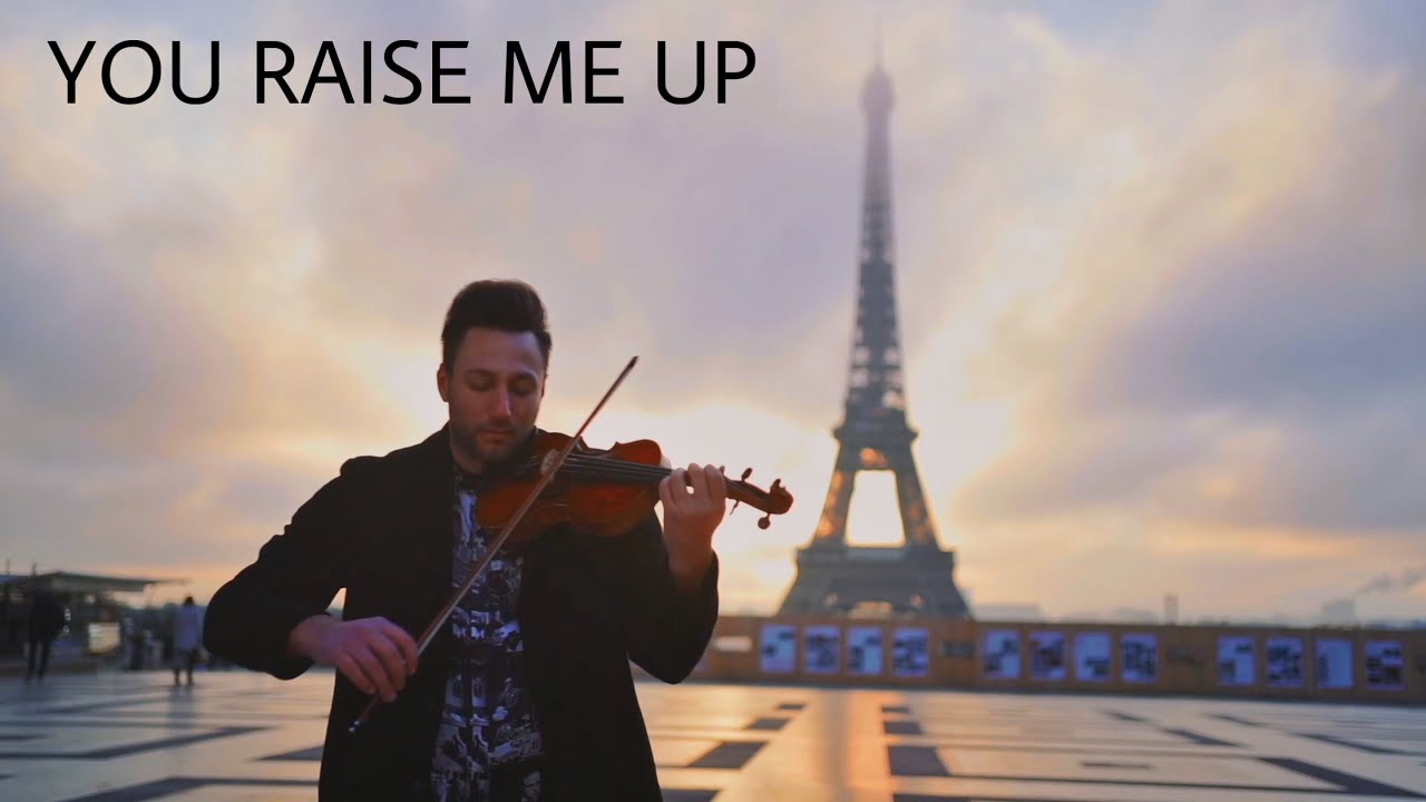 You Raise Me Up - Josh Groban - Violin Cover at Tour Eiffel 🎻