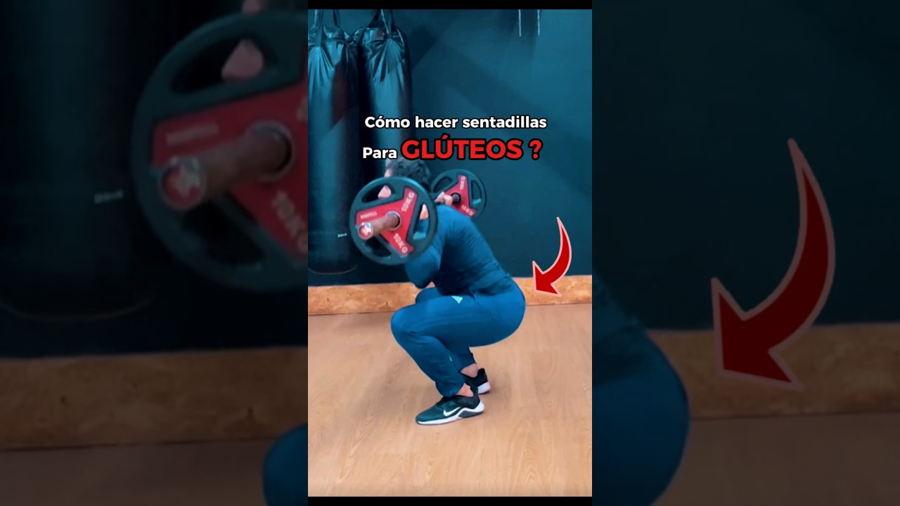Sentadillas para gl&uacute;teos 🍑 #sentadillasparagluteos