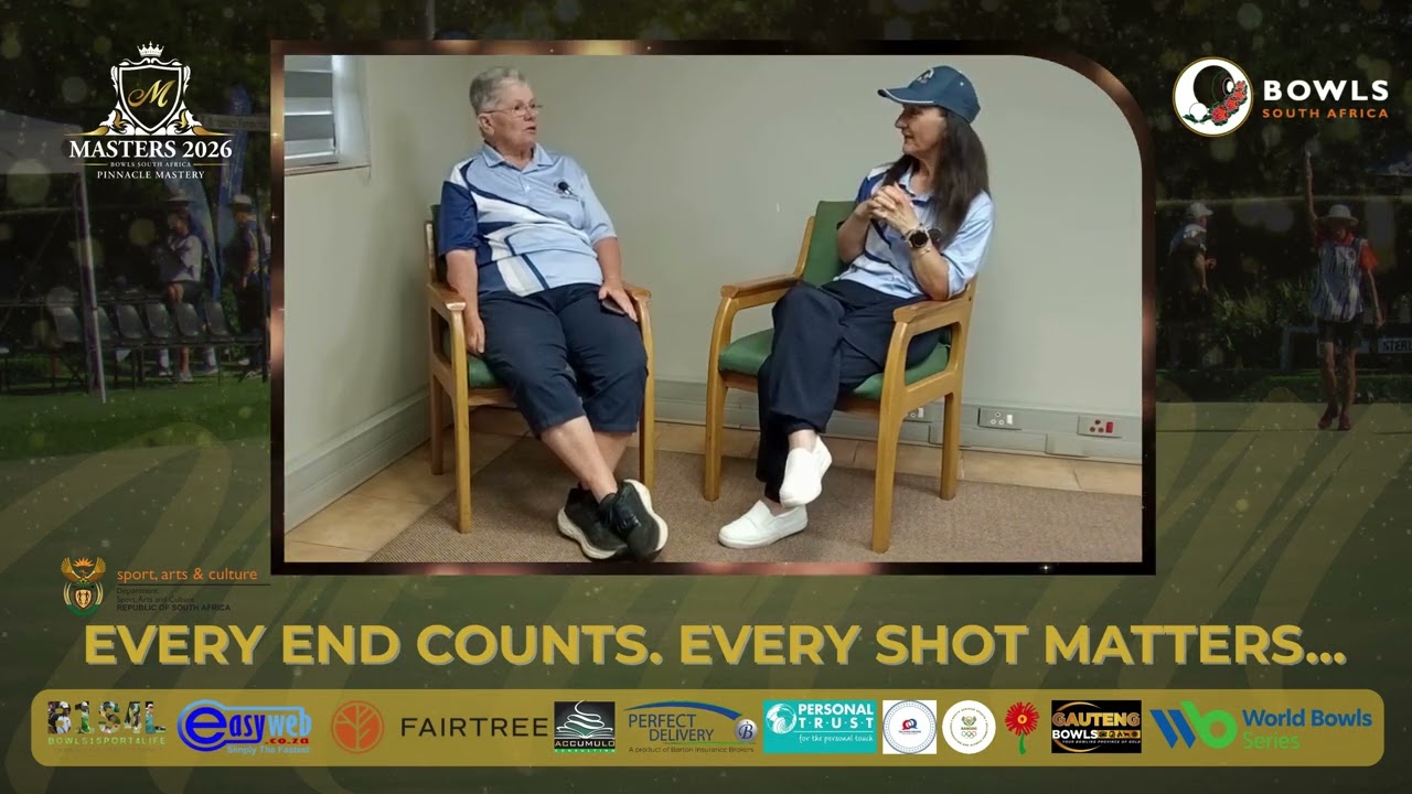 Live: Bowls SA Masters 2026 Pinnacle Mastery Convenar Jenny Jones Interview | Opening Interviews