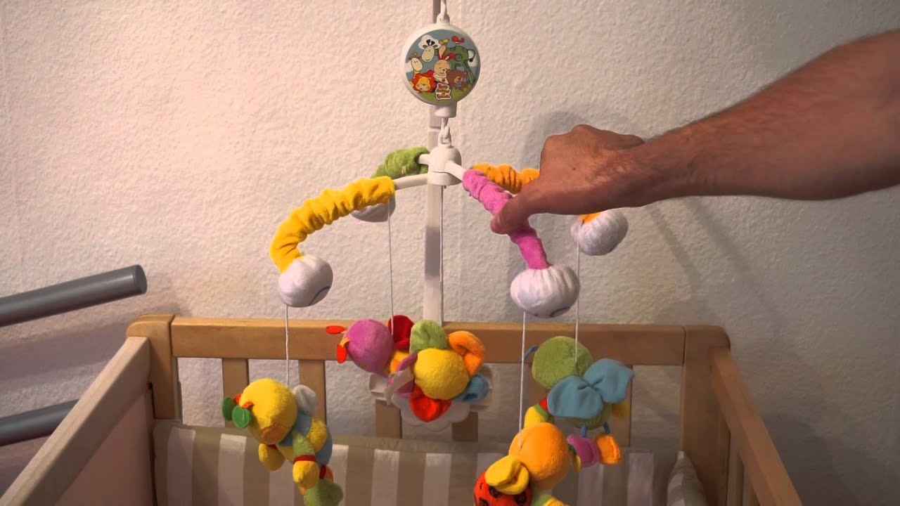 Musikmobile BÄREN & BIENEN Baby Musik Mobile Spieluhr Musikuhr Einschlafhilfe, schlechte Qualität!!!