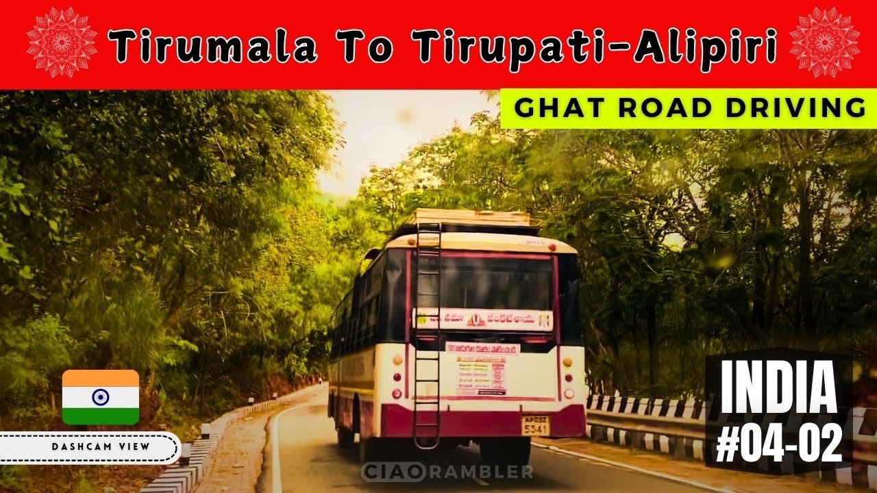 Driving down to Tirupati - Richest temple in the World