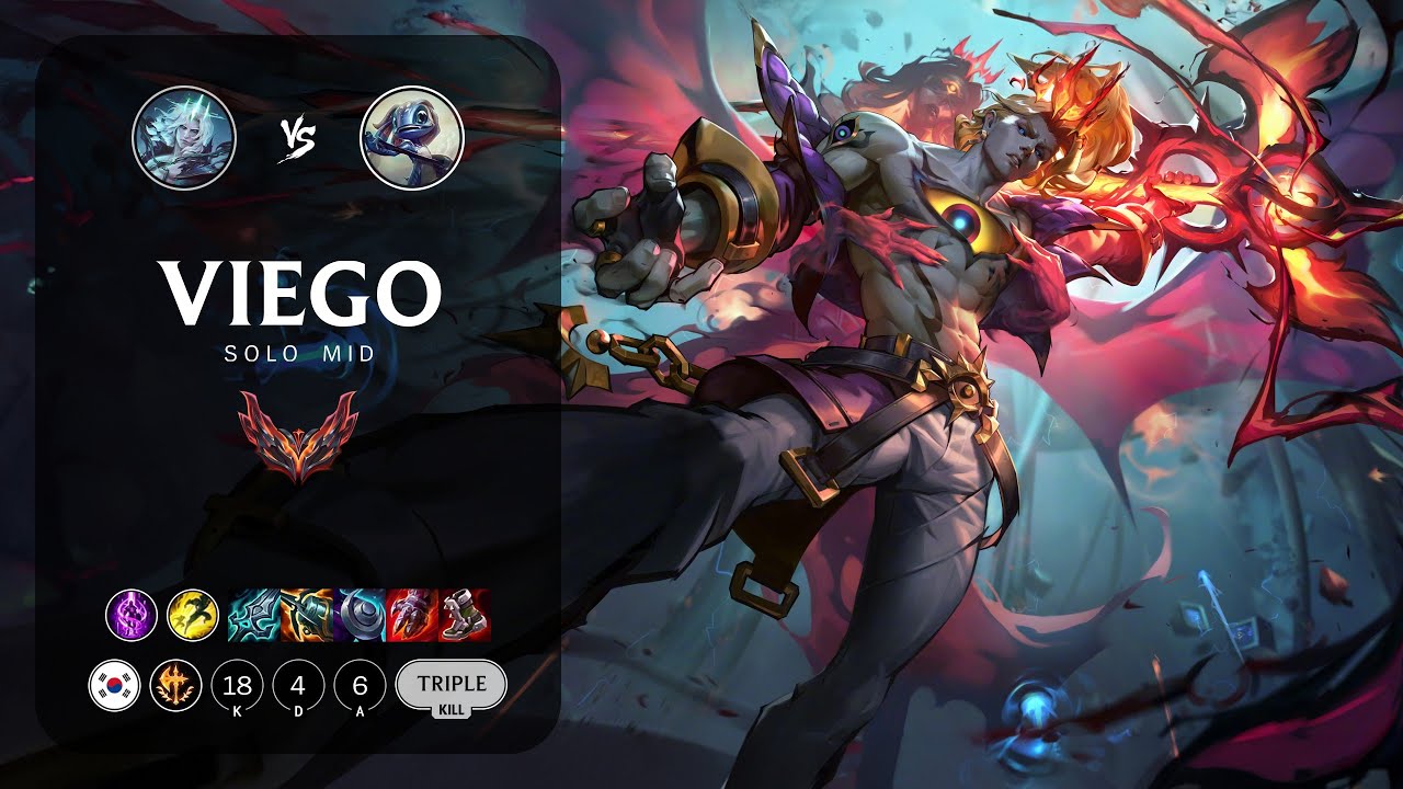 Viego Mid vs Fizz - KR Grandmaster Patch 13.15