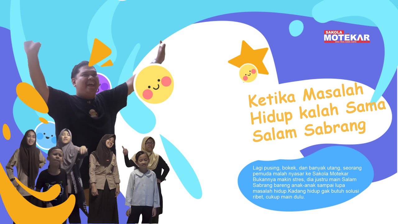 Ketika Masalah Hidup Kalah Sama Salam Sabrang