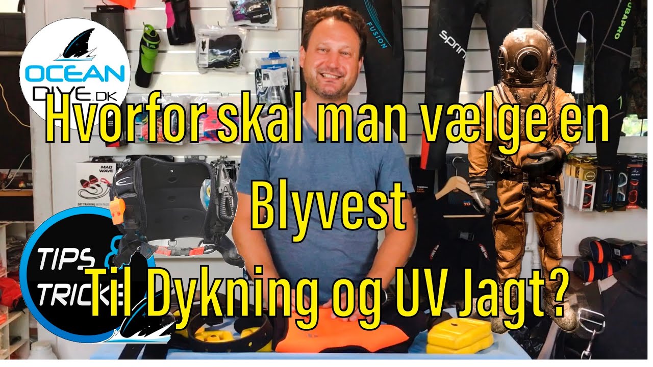 Hvorfor skal man vælge en Blyvest til Dykning og UV Jagt?