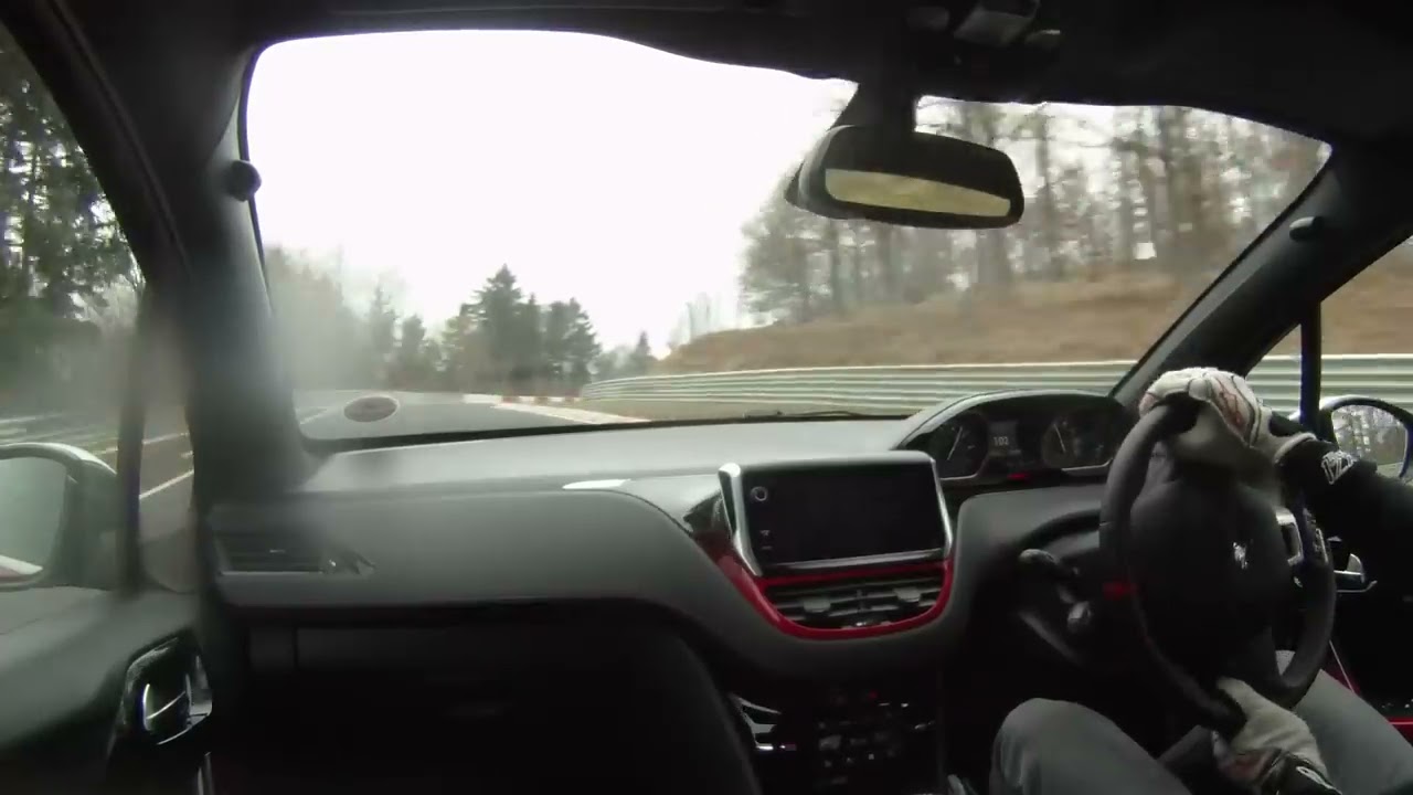 My 6th Lap of the Nurburgring Nordschleife. Peugeot 208 GTi.