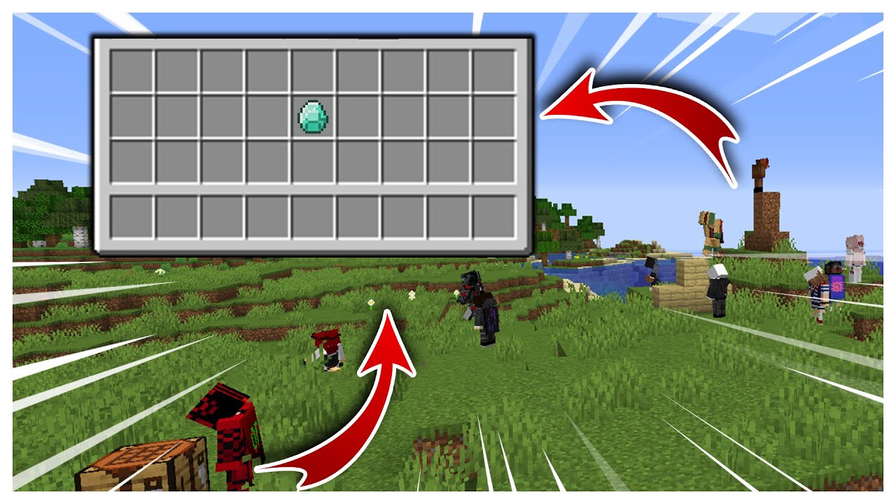 Minecraft but an entire server shares the same Inventory