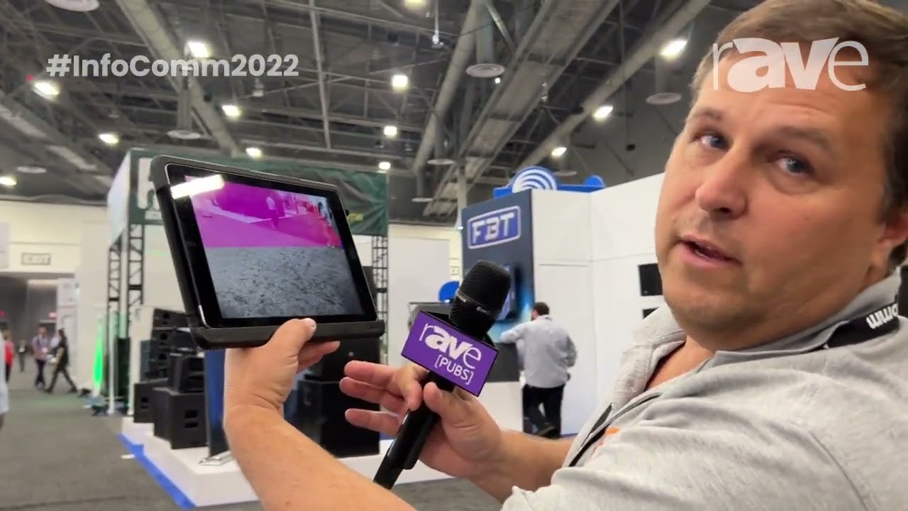 InfoComm 2022: EDC Acoustics Talks Steerable Speakers, Capable of Vertical and Horizontal Steering